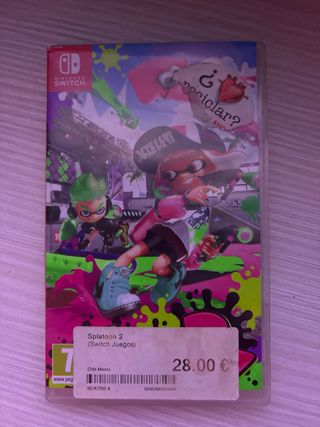 Splatoon 2 Nintendo Switch