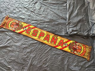 Bufanda fútbol España años 90
