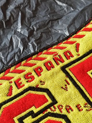 Bufanda fútbol España años 90