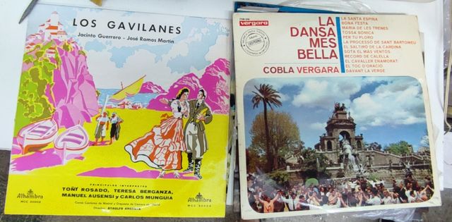 Discos de vinilo años 70