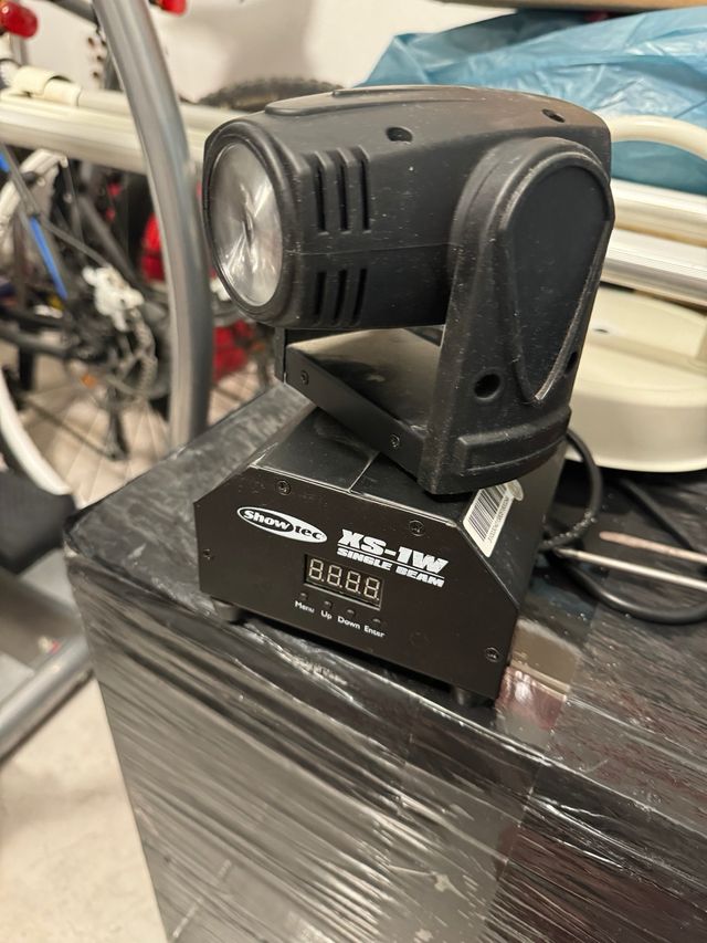 Lámpara efecto discoteca