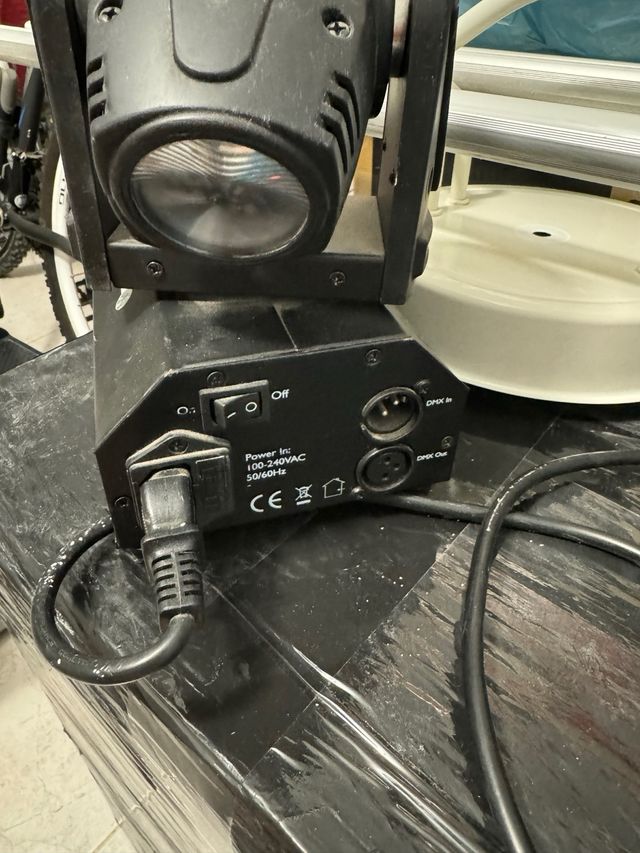 Lámpara efecto discoteca