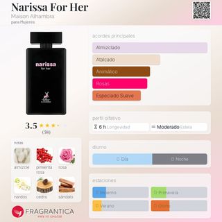 NARISSA FOR HER - MAISON ALHAMBRA