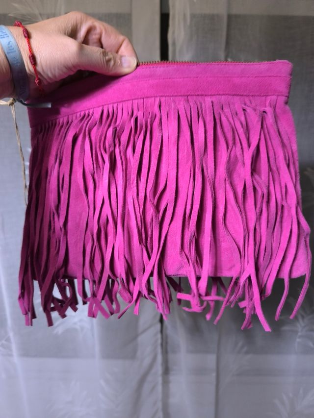 Bolso de serraje fabricado en España