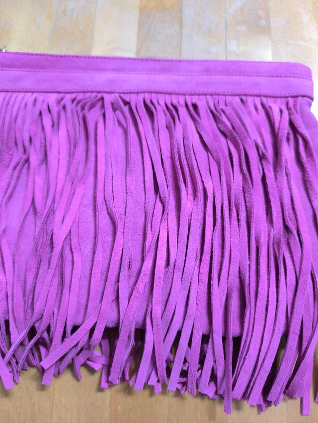 Bolso de serraje fabricado en España