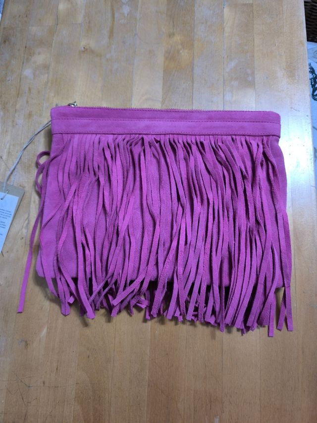 Bolso de serraje fabricado en España