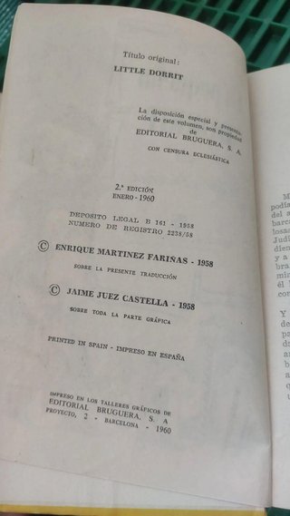 LA PEQUEÑA DORRIT 1958