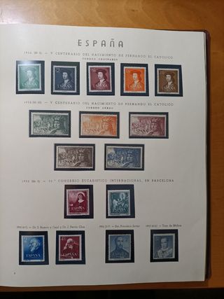 Sellos España 1.951/64