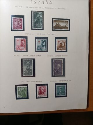 Sellos España 1.951/64