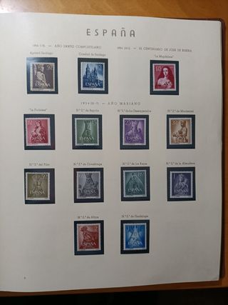 Sellos España 1.951/64