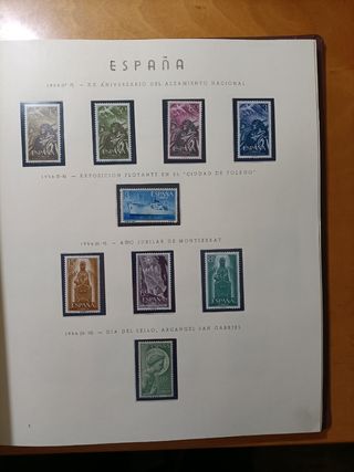 Sellos España 1.951/64