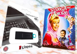 Chiavetta USB - STREGA PER AMORE - Serie Completa