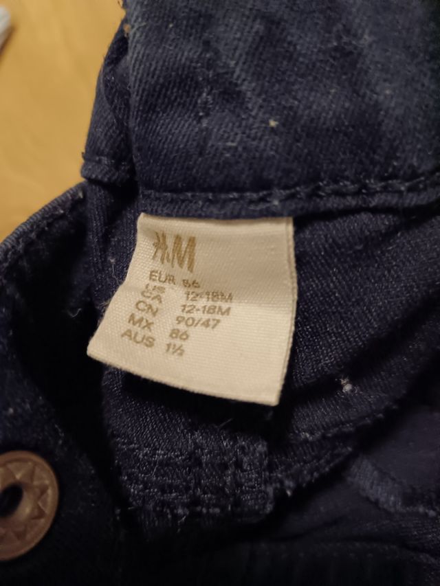 Conjunto H&M 12-18 meses 86cm