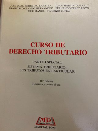 Curso de Derecho Tributario Marcial Pons