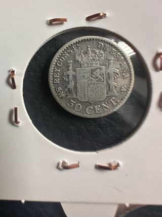 Moneda 50 centimos