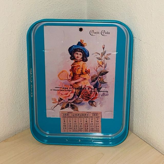 COCA-COLA bandeja metálica vintage