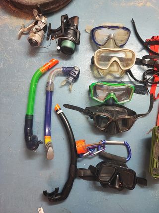 Equipamiento buceo y pesca 