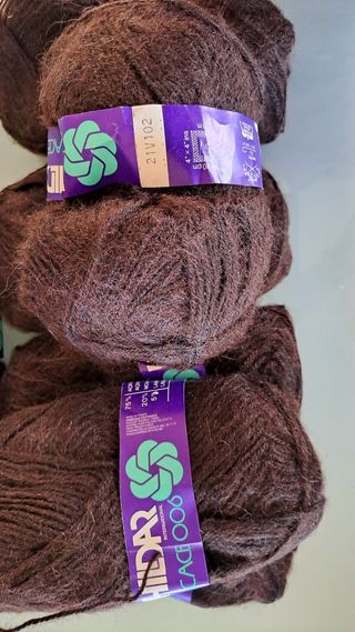 10 gomitoli di lama mohair Phildar