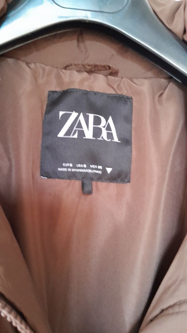 Chaqueta acolchada oversize zara S