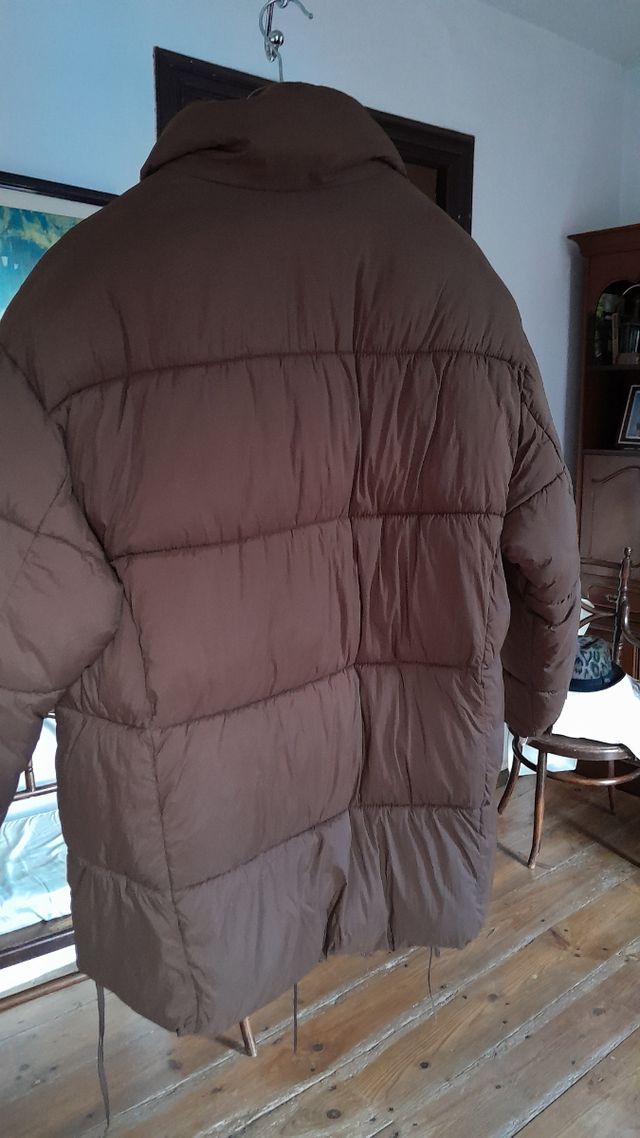 Chaqueta acolchada oversize zara S
