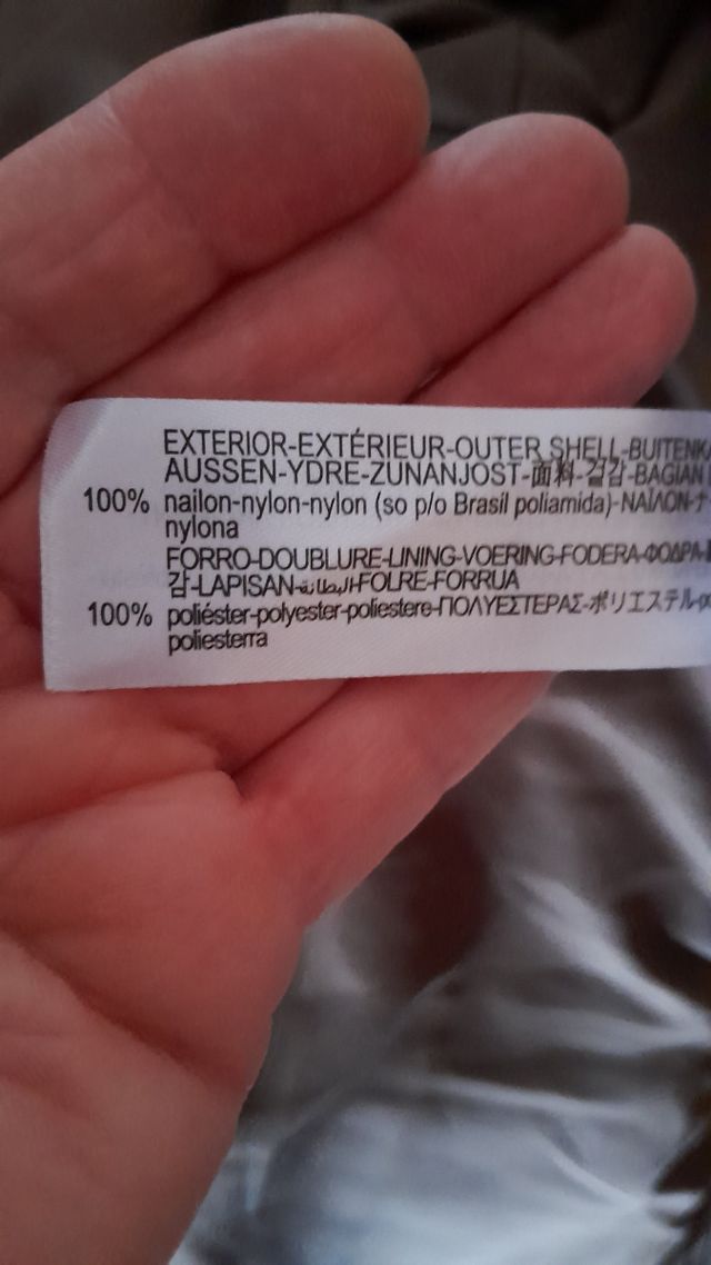 Chaqueta acolchada oversize zara S