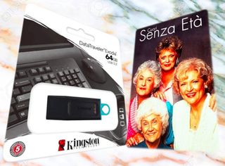 Chiavetta USB - CUORI SENZA ETA' - Serie Completa