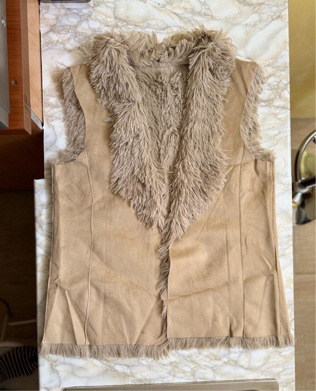 Gilet donna in camoscio