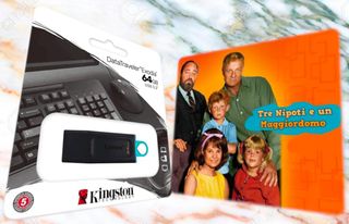 Chiavetta USB - TRE NIPOTI E UN MAGGIORDOMO