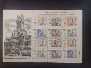 Sellos 150 aniversario 1° sello Español