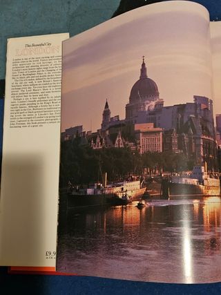 Pack libros vintage 1986 🌁 LONDON CITY Londres
