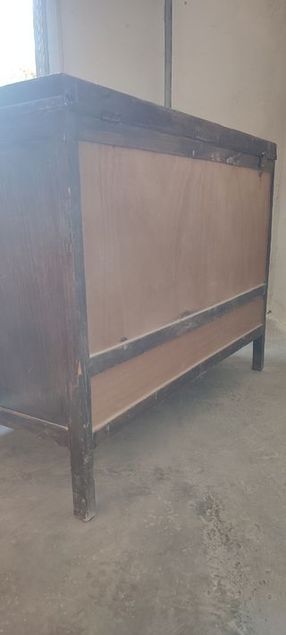 Baúl/Cofre de madera antiguo