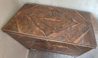 Baúl/Cofre de madera antiguo