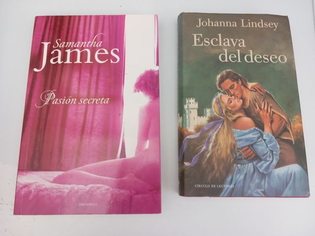 Lote 2 libros novela romántica