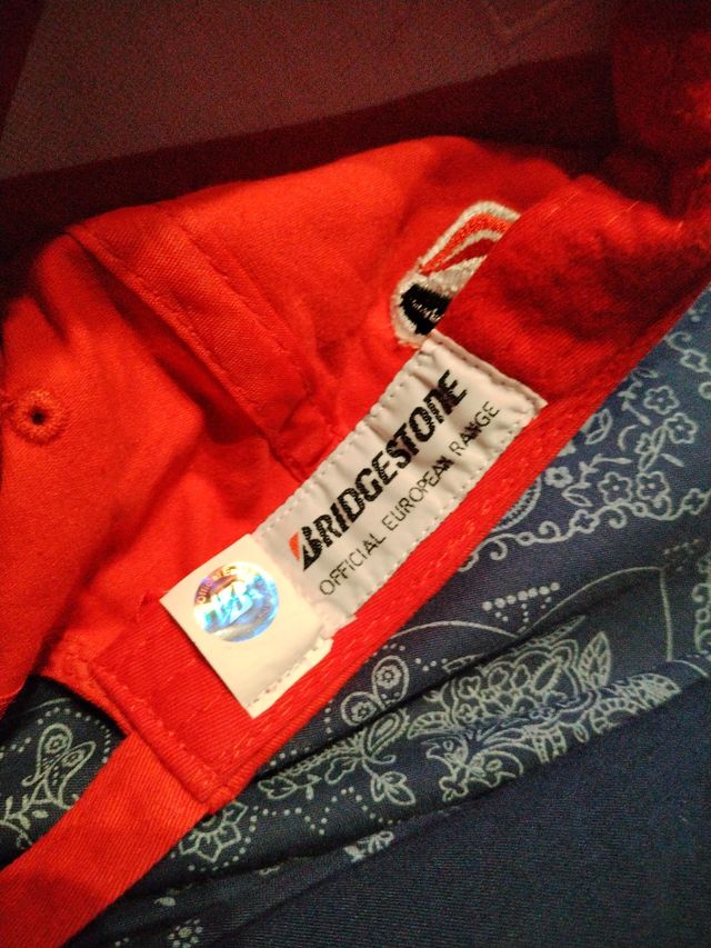 Gorra F1 bridgestone