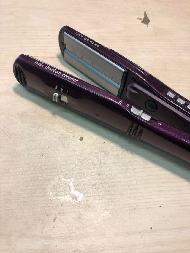 Babyiliss piastra a vapore.