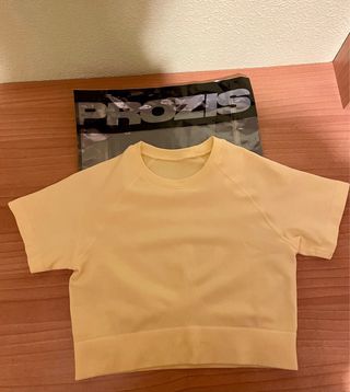 Camiseta corta sin costuras