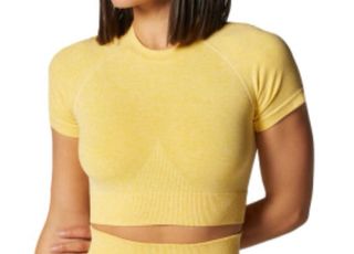 Camiseta corta sin costuras