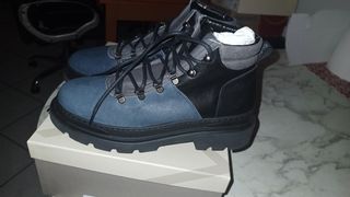 Scarponcino L4k3 in vera pelle