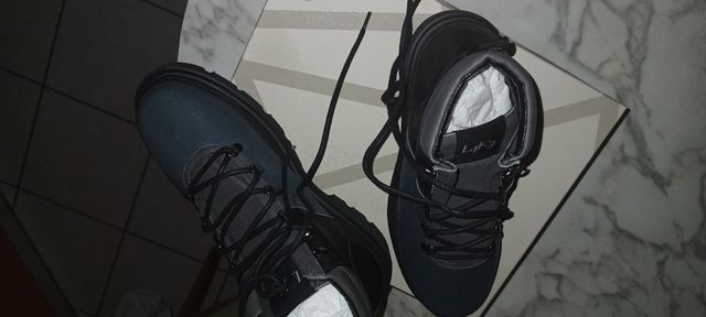 Scarponcino L4k3 in vera pelle