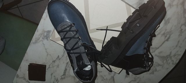 Scarponcino L4k3 in vera pelle