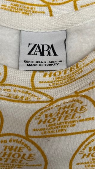 Sudadera Zara