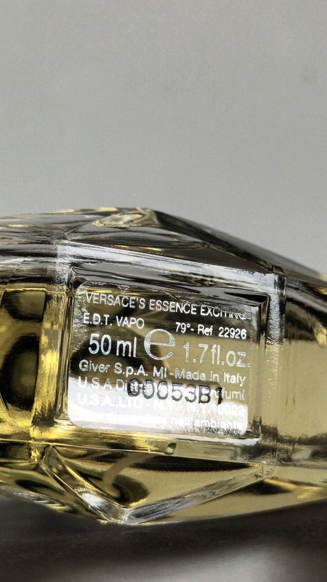 VERSACE'S ESSENCE EXCITING