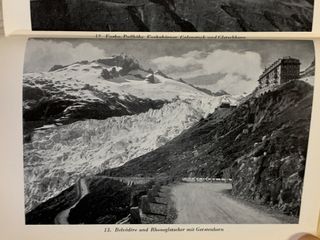 Guida turistica valico Furka 1951