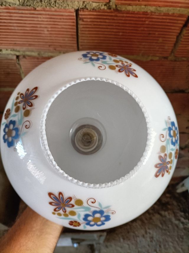 Lampara antigua cocina