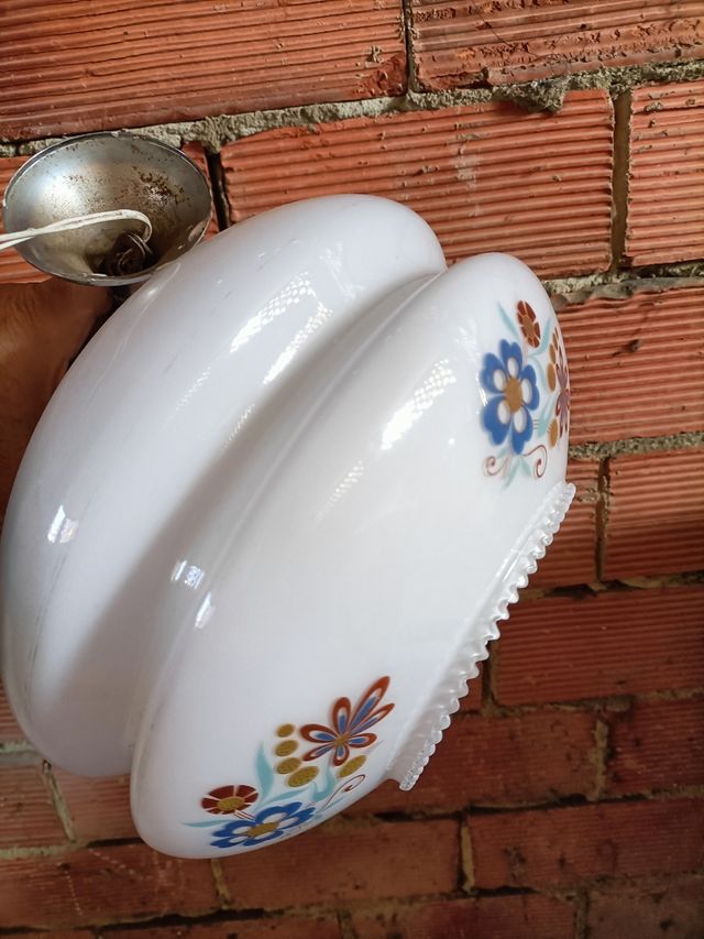 Lampara antigua cocina