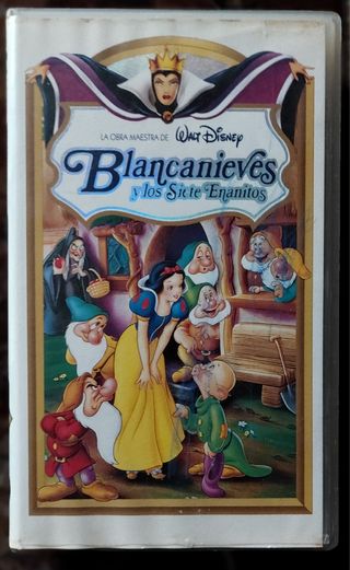 VHS BLANCANIEVES Y LOS SIETE ENANITOS