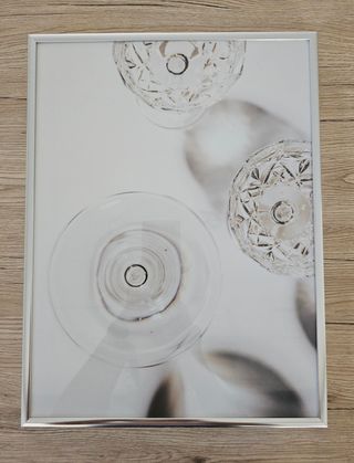 Cornici con Poster Bicchieri Champagne