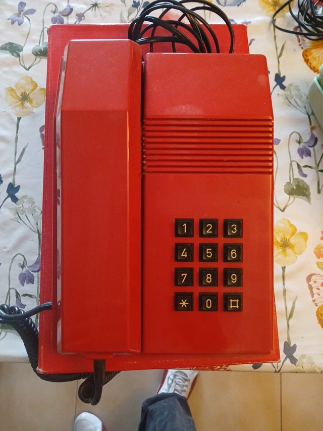 Teléfono vintage de Telefonica