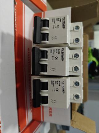 Interruptor Automático Magnetotérmico 2P-25A