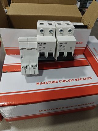 Interruptor Automático Magnetotérmico 2P-25A